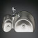 Kohler Undertone 9.5" Two Bowl Undermount Kitchen Sink