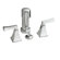 Kohler Memoirs Double Deco Handle Vertical Spray Bidet Faucet