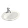 Kohler Pennington Drop-in Bathroom Sink with Single Faucet Hole and Left-Hand Soap/Lotion Dispenser Hole