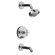 Kohler Purist Rite-Temp Pressure-Balancing Bath and Shower Faucet Trim