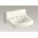 Kohler Greenwich Wall-Mounted Or Concealed Carrier Arm Mounted Commercial Bathroom Sink
