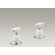 Kohler Antique Plain Design Ceramic Handle Insets and Skirts for Bath Faucets