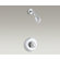 Kohler Coralais Shower Faucet Trim with Sculptured Acrylic Handle