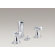 Kohler Pinstripe Pure Vertical Spray Bidet Faucet with Cross Handles