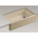 Kohler Whitehaven Self-Trimming 35.69" x 21.56" x 9.63" Under-Mount Single-Bowl Sink with Tall Apron
