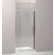 Kohler Lattis Semi-Frameless Pivot Shower Door with 0.375" Thick Crystal Clear Glass, 30" - 33" x 76"