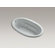 Kohler Sunward 60" x 42" Drop-in Whirlpool with Custom Pump Location and Heater
