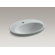 Kohler Serif Self Rimming Bathroom Sink with Single Hole Faucet Drilling