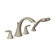 Moen Voss Two Handle High Arc Roman Tub Faucet with Hand Shower