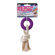 Four Paws 4" Lil Ruffs Puppy Ring and Knot Rope Dog Toy