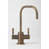 Waterstone Fulton Two Handle Single Hole Hot and Cold Water Dispenser Faucet with Lever Handle