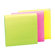 Sparco Products Adhesive Note Pads, Plain, 3"x3", 12 Pack:  4 Orange, 4 Pink, 2 Green, 2 Yellow