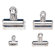 Sparco Products Bulldog Clip, 1/2" Cap, Size 2, 2-1/4"W, 36/BX, Silver