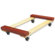 Sparco Products Cross member Dolly, 18"x30"x5-3/4", 1000 lb Capacity, Red