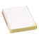 Sparco Products Computer Paper, Multipart, 4 Parts, 9-1/2"x11", White/YW/PK/GD