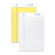 Sparco Products Pad, Micro-Perforated Legal Ruled, 50 Sheets, 8-1/2"x11-3/4", 12-Pack, White or Canary