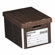 Sparco Products Storage Box, Medium-Duty, Letter/Legal, 12"x15"x10", Woodgrain