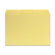 Sparco Products File Folders, 1/3 AST Tab Cut, Letter-Size, 100/BX, Yellow