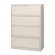 Lorell Receding Lateral Files with Roll-out Shelves