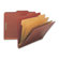 Nature Saver Classification Folders, Legal, 3 Partitions, 10/BX, Red