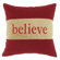 Chooty & Co Hyatt 3 Horizontally Pieced Believe D-Fiber Pillow