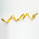 HeadSprung Ribbon Coat Rack in Matt White