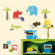 Room Mates Safari Blocks Wall Decal