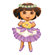 Room Mates Nickelodeon Dora the Explorer Enchanted Forest Adventures Peel and Stick Giant Wall Decal