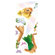 Room Mates Disney Faries Tinkerbell Peel and Stick Giant Wall Decal with Personalization