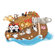 Room Mates Noah's Ark Peel and Stick Giant Wall Decals