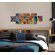 Room Mates Art of Board Circle Inside Square Peel and Stick Giant Wall Decals