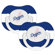 Baby Fanatic MLB 2 Pack Baby Pacifiers
