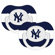 Baby Fanatic MLB 2 Pack Baby Pacifiers