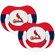 Baby Fanatic MLB 2 Pack Baby Pacifiers