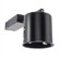 WAC Lighting 3" Miniature Black Non-IC Remodel Housing with Electronic Transformer