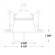 WAC Lighting 3" Low Voltage Mini Recessed Trim with Baffle