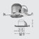 WAC Lighting 6" Line Voltage IC New Construction Housing