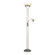 George Kovacs by Minka George's Reading Room Torchiere in Brushed Nickel
