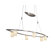 George Kovacs by Minka 6 Light Tilted Counter Weight Chandelier