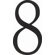 Atlas Homewares 6" The Traditionalist House Numbers