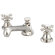 Water Creation London Widespread Bathroom Faucet with Double Cross Handles