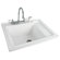 Foremost Berkshire Laundry Sink with Shelf