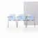 Arper Catifa 46 Side Chair with Two-Tone Seat