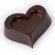 Paderno World Cuisine 1.5" Chocolate Mold in Heart Shape