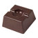 Paderno World Cuisine 1" Indented Square Chocolate Mold