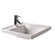 Bissonnet Universal Minimal 19.7" Bathroom Vanity Set in Espresso Brown