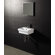Bissonnet Area Boutique Logic 40 Ceramic Bathroom Sink in White