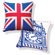 Naked Decor British Invasion Reversible Big Ben Pillow