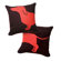 Naked Decor Happy Solid Reversible Hot Dog Pillow