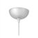 LBL Lighting Fusion Jack 4" Round Dome Flush Canopy with Vault Adapter in Bronze
